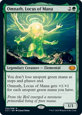 🔥 Omnath, Locus of Mana Commander Collection- Green